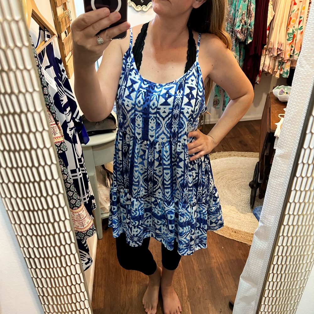 SALE || LAST ONE || Spaghetti Strap Dress || Size Large - Picture 1 of 4